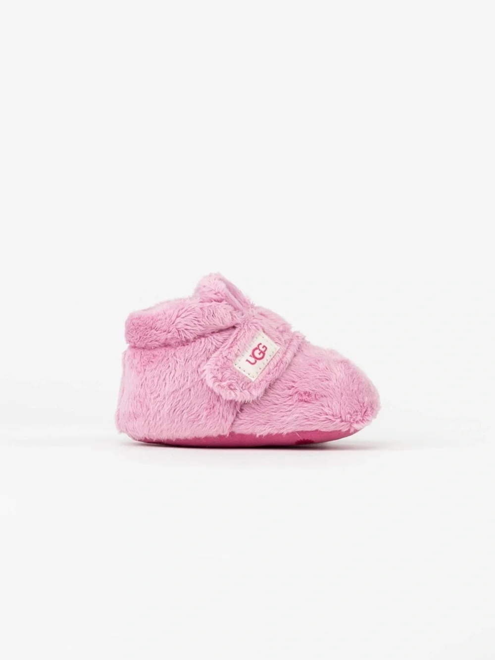 UGG Bixbee Bootie Fuzzy Soft Boots Shoes Pink Fleece- Infant Girls'